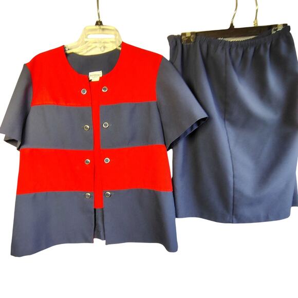 Prelude Dresses & Skirts - Prelude Culotte Short Set 2 Pc Embroidered Womens 16 Union USA